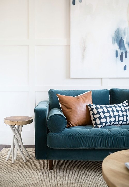 Mid Century Living Room: 5 Tips for Decorating Your Super Small Stylish ...